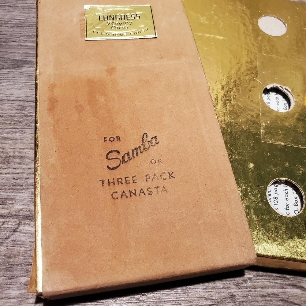 ♥️ CONGRESS SAMBA PLAYING CARDS - Picture 8 of 16